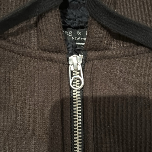 Rag & Bone Waffle Fleece Hoodie - Picture 8 of 16